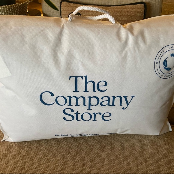 The Company Store Legends Hotel Organic Cotton Down Pillow - Standard - Picture 2 of 4